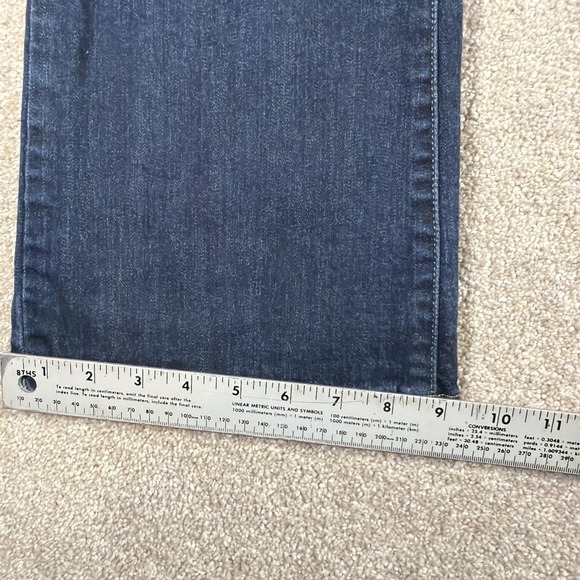 Levis Womens 515 Boot Cut Blue Jeans 31 X 30 (FITS 32 X 29) Western Riding Denim - Picture 10 of 13